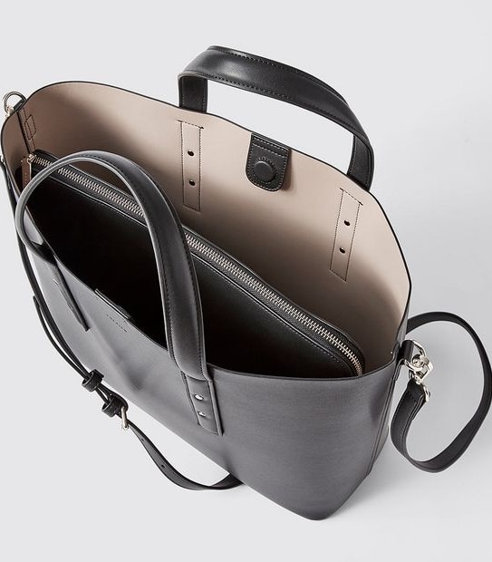 Preview Laptop Tote Bag - Black