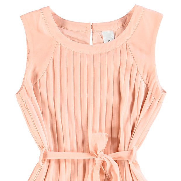 Girls' Waist Tie Pleat Dress Target Australia