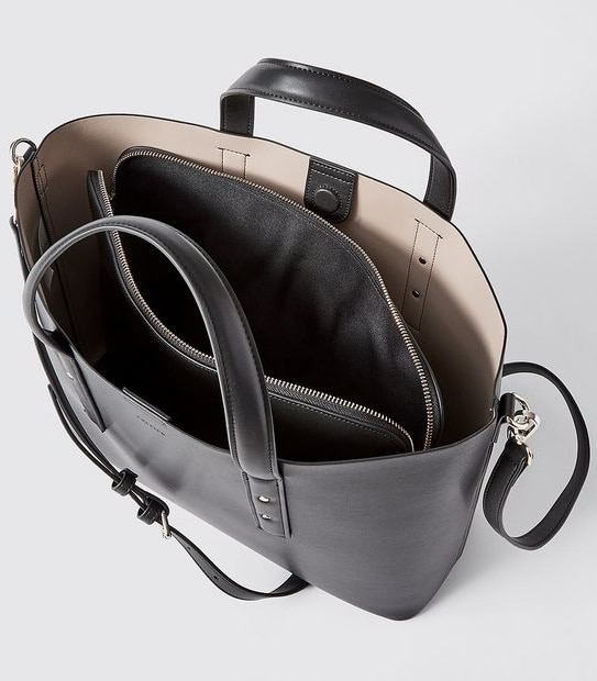 Preview Laptop Tote Bag - Black