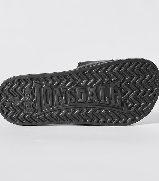 Lonsdale Lion Slide - Black