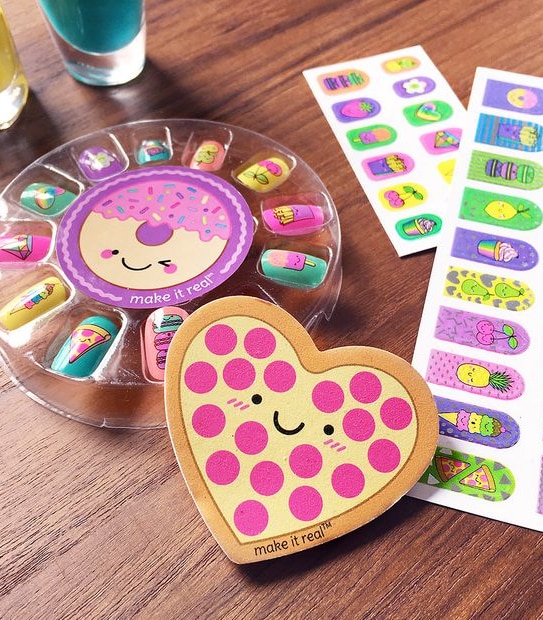 Make It Real Glitter Girls Nail Party Kit 