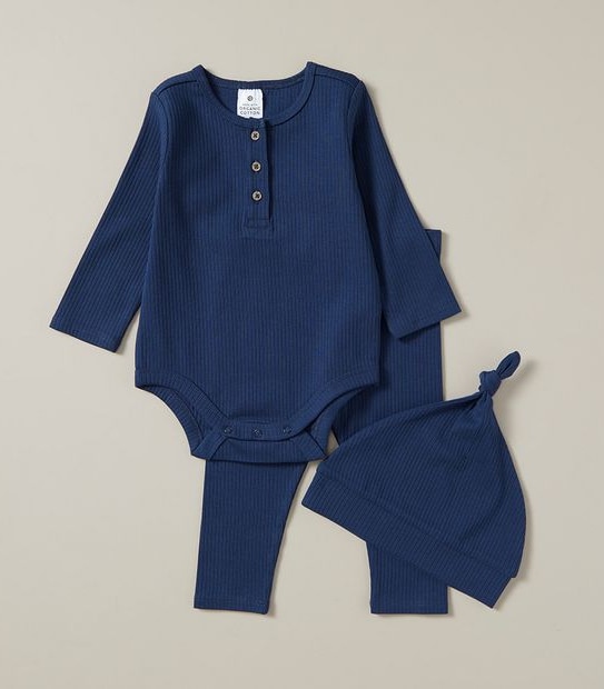 3 Piece Baby Organic Cotton Set