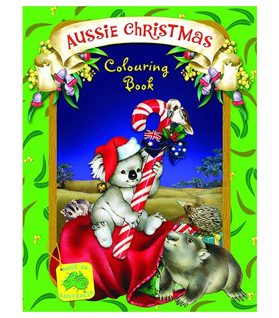 Aussie Xmas Colouring Book