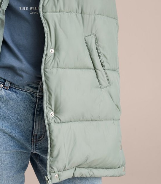 Hooded Longline Jacket