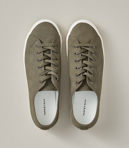 Mens Jacob Microsued Lace-Up Shoes