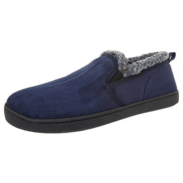 men's closed back slippers