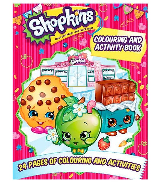 Shopkins Colouring And Activity Book