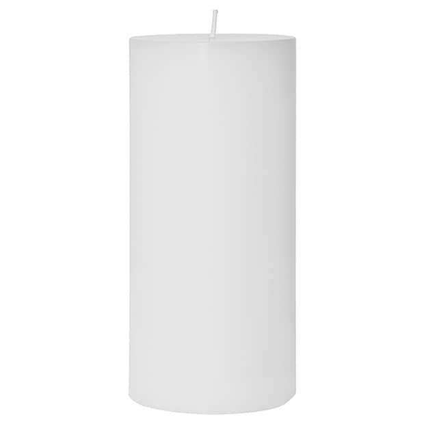 Pillar Candle 7x15cm White Target Australia