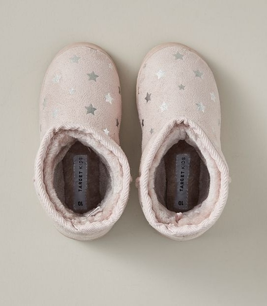 Kids Novelty Star Slipper Boots