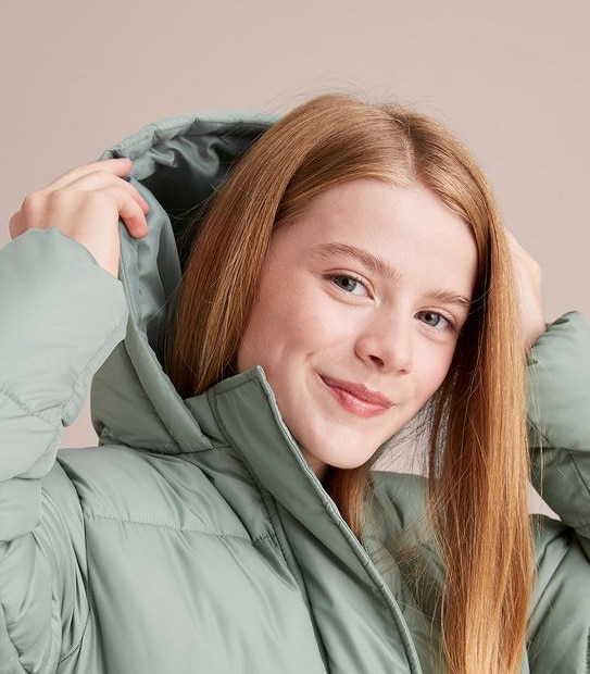 Hooded Longline Jacket