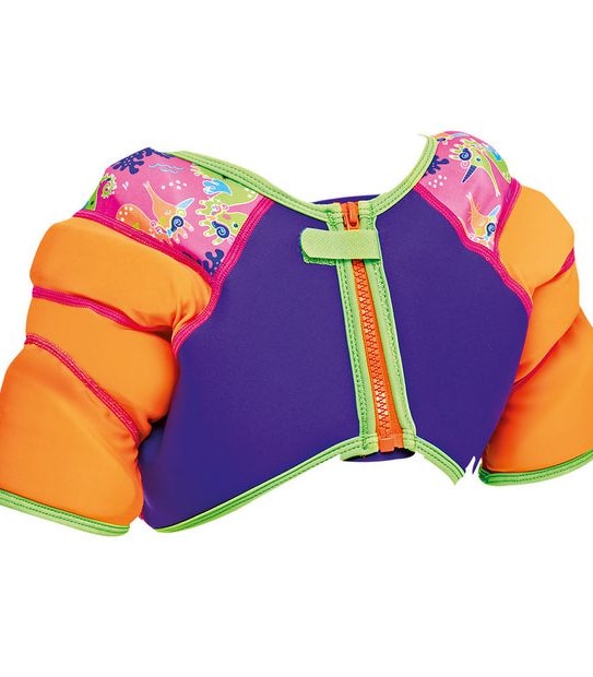 Zoggs Water Wings Swimming Vest - Mermaid Flower - 11-15kg