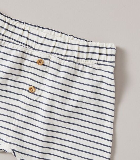 2 Pack Baby Organic Cotton Shorts