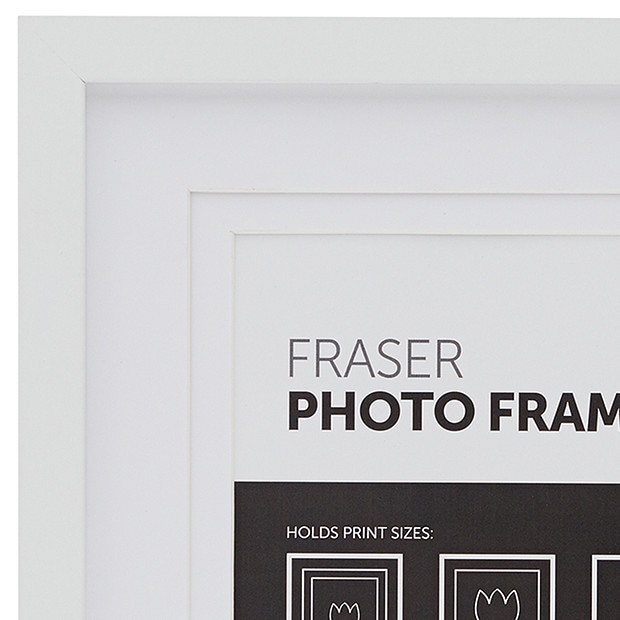 Fraser 20 x 25cm Frame White Target Australia