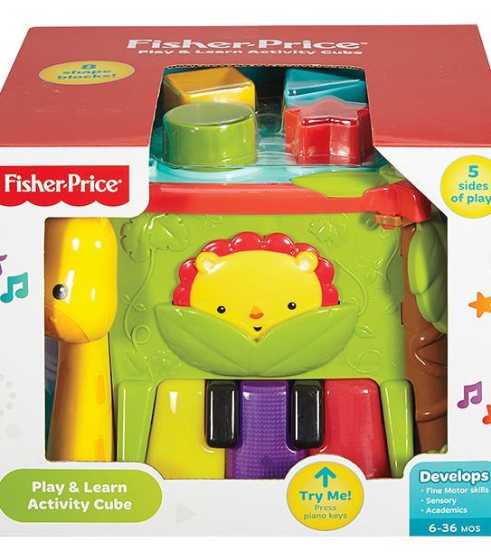 Fisher-Price Play & Learn Activity Cube