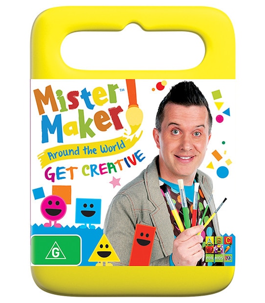 Mister Maker Around The World Get Creative - DVD