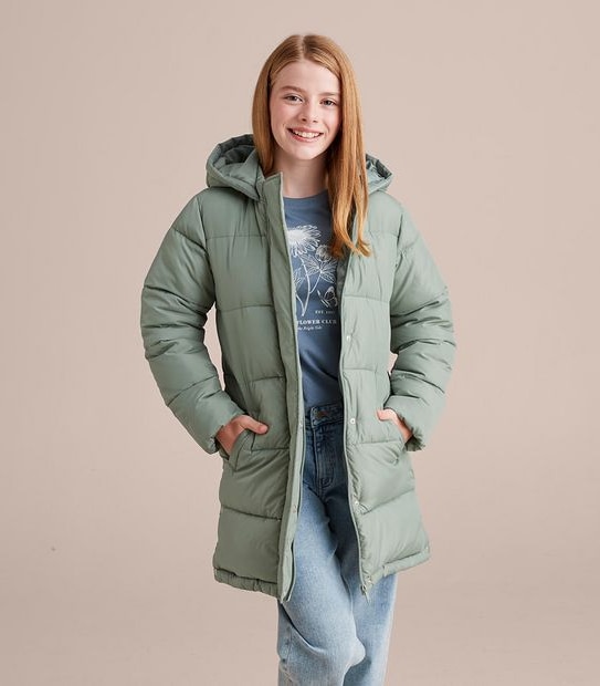 Hooded Longline Jacket