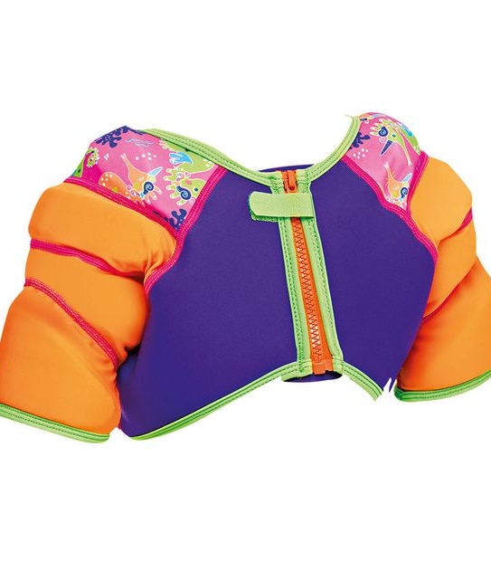 Zoggs Water Wings Swimming Vest - Mermaid Flower - 15-18kg