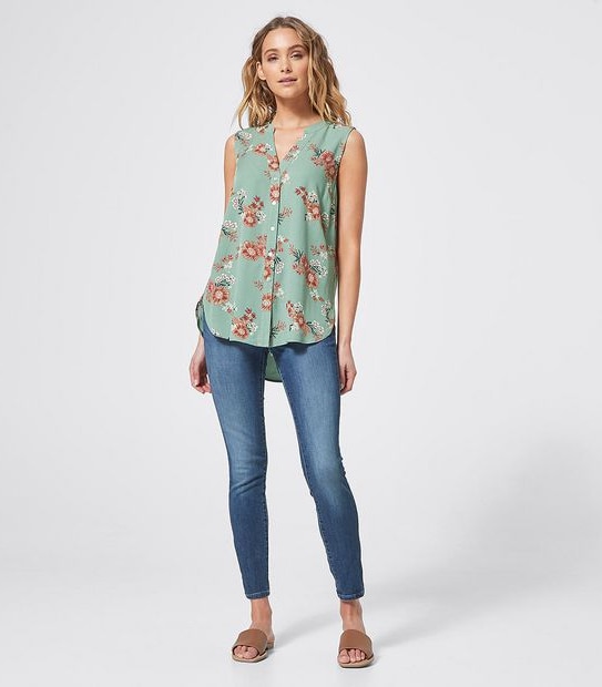 Sonia Sleeveless Shirt 