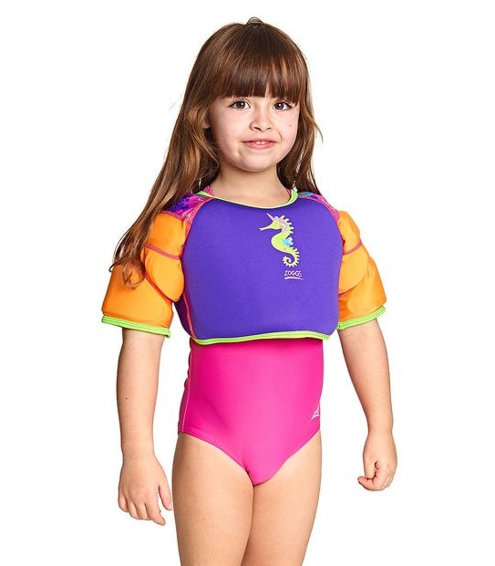 Zoggs Water Wings Swimming Vest - Mermaid Flower - 15-18kg