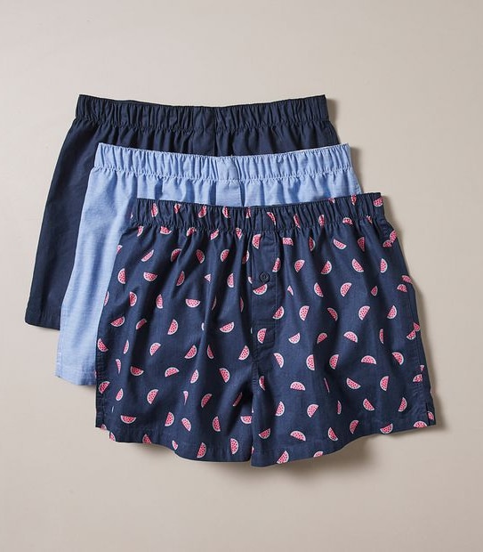 Maxx 3 Pack Woven Boxers