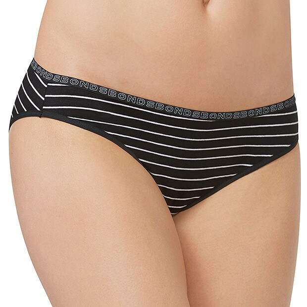 Bonds Hipster Bikini Briefs - Black Stripe Bonds Hipster Bikini Briefs - Black Stripe