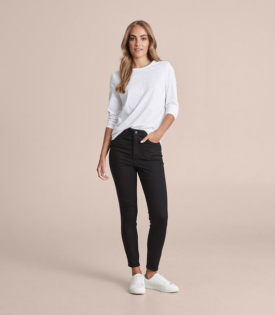 Kayla Skinny Super High Rise Ankle Length Jeans