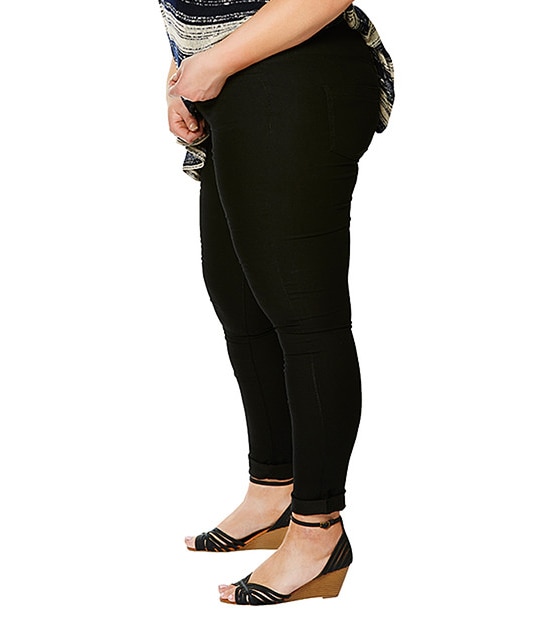 Belle Curve Jeggings - Black