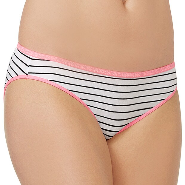 Bonds Hipster Bikini Briefs - White Stripe Bonds Hipster Bikini Briefs - White Stripe