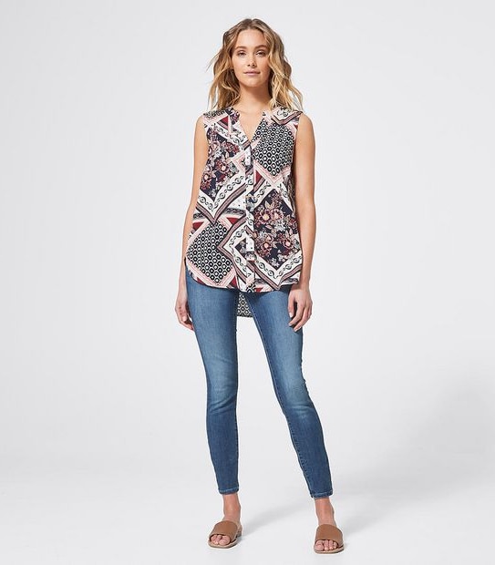 Sonia Sleeveless Shirt 