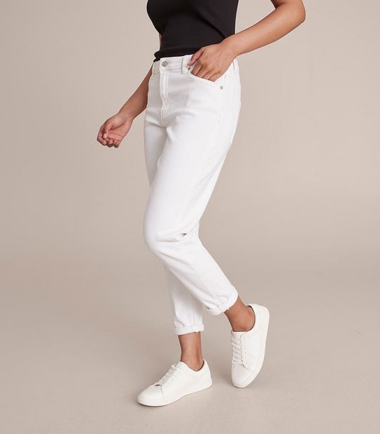 Tash Mid Rise Ankle Length Girlfriend Jeans