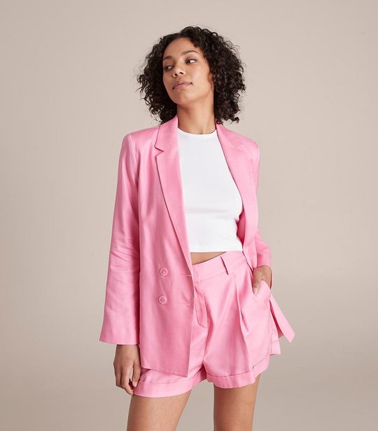 Lily Loves Double Breasted Blazer