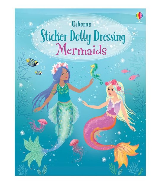 Usborne Sticker Dolly Dressing Mermaids by Fiona Watt - Book
