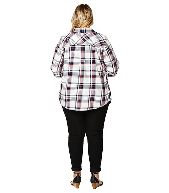 Belle Curve Check Shirt