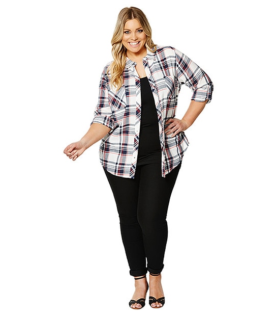 Belle Curve Check Shirt