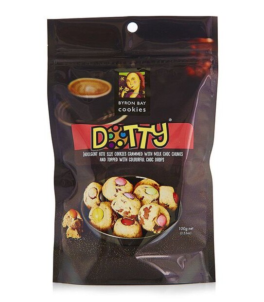 Byron Bay Cookies Dotty Pouch - 100g