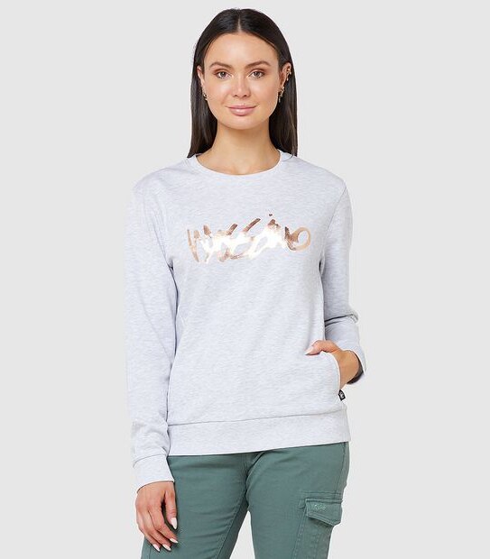 Mossimo Team Fleece Crew Neck Jumper - Grey