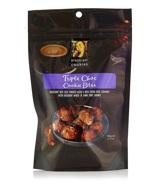 Byron Bay Cookies Triple Chocolate Fudge Pouch - 100g