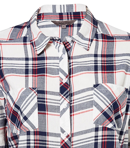 Belle Curve Check Shirt
