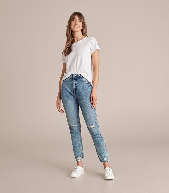 Erin Denim Mom Jeans