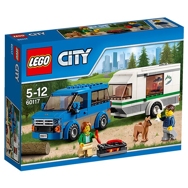 LEGO® CITY Great Vehicles Van & Caravan 60117 LEGO® CITY Great Vehicles Van & Caravan 60117