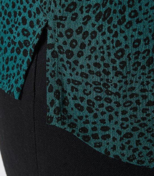 Belle Curve Dallas Shirred Neck Top