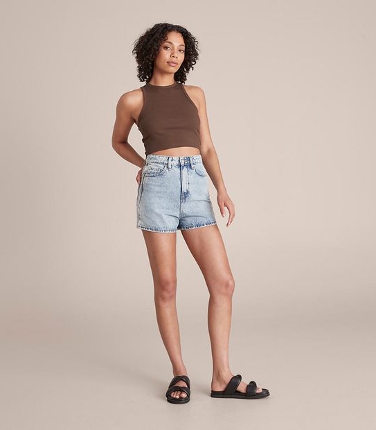 Lily Loves Rib Racer Tank Top