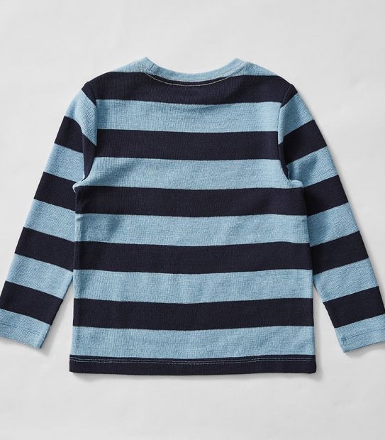 Waffle Block Stripe Jumper