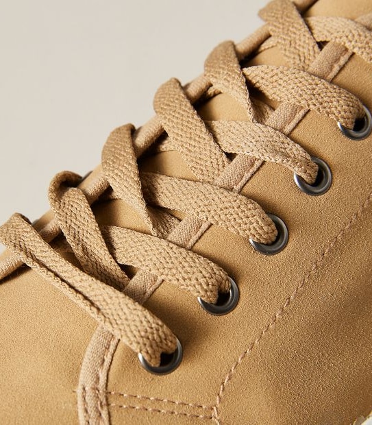 Mens Jacob Microsued Lace-Up Shoes