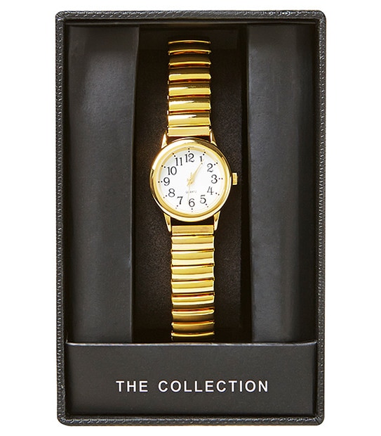 Women's Expander Analogue Watch - Gold