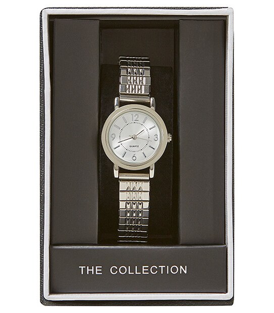 Women's Expander Analogue Watch - Silver