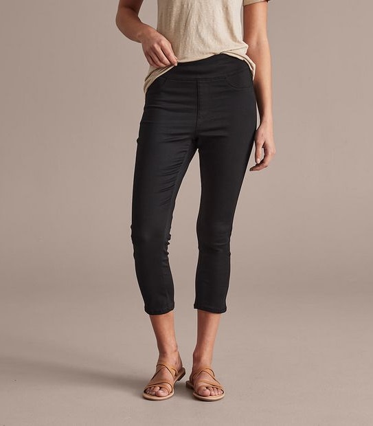 DENIM Lydia High Rise Capri Length Jeggings 