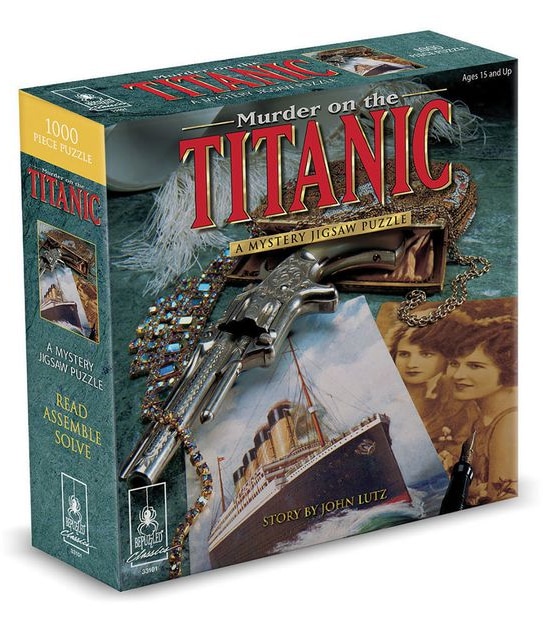 Murder on the Titanic Classic Mystery 1000 Piece Jigsaw Puzzle