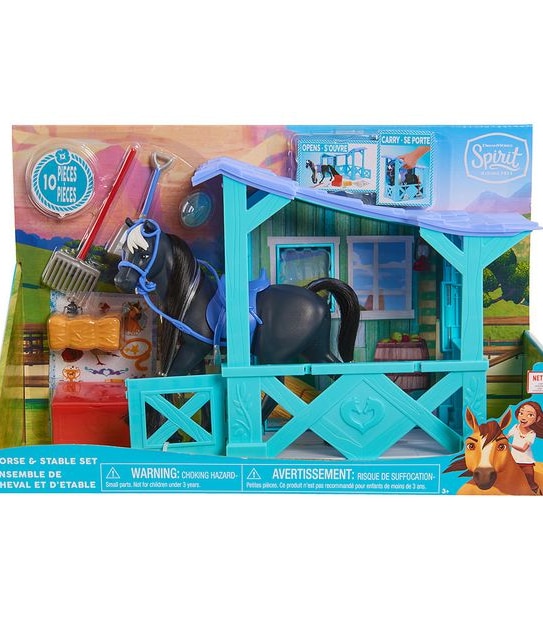 Spirit Riding Free Horse & Stable Set