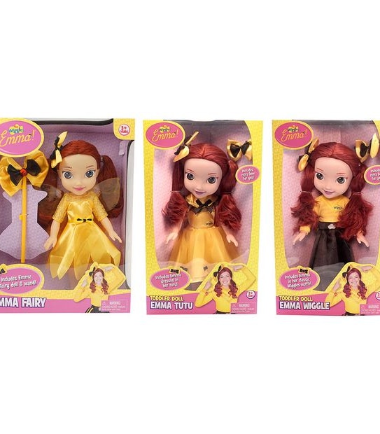 The Wiggles Emma Doll Toddler Doll Assorted